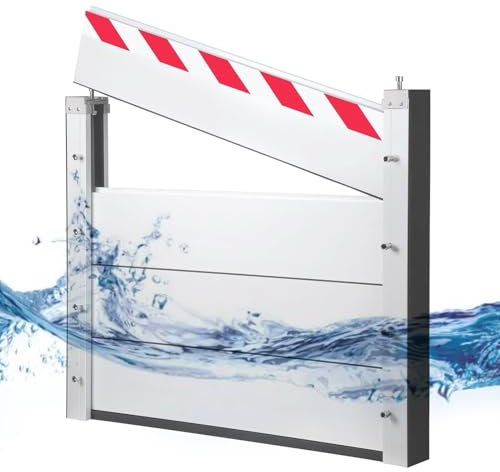 Wasserdichter Hochwasserschutz für Straßengaragentore und Kellerfenster (50 x 40 cm), wiederverwendbar und langlebig