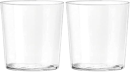 H&H set 6 bicchieri starck in vetro ultrasottile cc 350 (Confezione da 2)