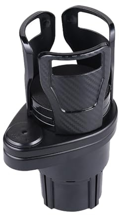 AUJSHDH Portavasos Coche, para BMW 1 3 Series E39 E46 E87 E90 E91 E92 Soporte 2 en 1 Rejilla Ventilación Sujetavasos Soporte Bebidas para Botella,Latas Bebidas, Cenicero,A