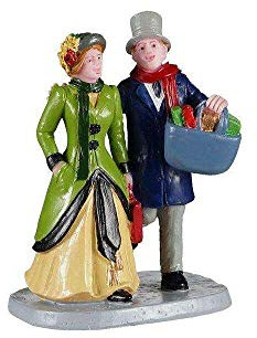 Lemax - Vintage Shopping Spree 02930 - Figura de Pueblo navideño