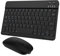 Combo de teclado y mouse Bluetooth ultradelgado, pequeño, portátil, recargable, inalámbrico, para tablet Android, teléfono celular, Samsung, smartphone, iPhone, iPad mini, Pro Air 10.2, 10.9, 11, 12.9