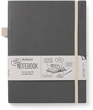 IF Bookaroo Bigger Things Carnet de notes Gris anthracite