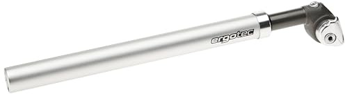 ergotec Sattelstütze SP-9.0, 27.2 x 355 mm, Silber Sand, 59410001