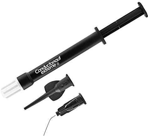 Thermal Grizzly - Conductonaut extreme - 1 Gram - Ultra High Performance Liquid Metal Compound Thermal Paste - For Maximum Thermal Conductivity while Overclocking CPU/GPU/PS4/PS5/Xbox