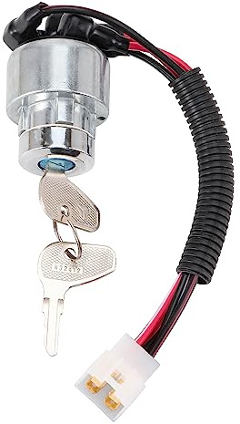 WOOSTAR 4 Fili Interruttore a Chiave di Accensione Sostituzione per 50cc 70cc 90cc 110cc 125cc Mini Pocket Bike