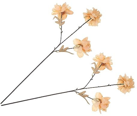 MAGICLULU Set Mit 2 Realistischen Künstlichen Nelkenblumen Hochzeitsdekoration Nelken Kunstblumen Für Das Hochzeitsmittelstück