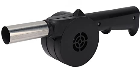 Soffiatore a Manovella, Soffietto per Barbecue Eccitatore di Fiamma Strumenti per Barbecue Picnic Fornello da Campeggio Accessori per Barbecue, Picnic