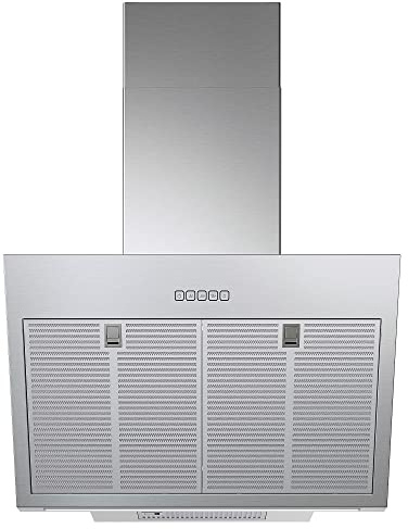 BEMÖTA Hotte aspirante murale 70 cm Couleur acier inoxydable