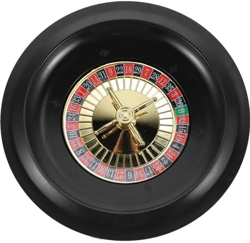 ibasenice Pokerrad Tischspiel Party Spielrad Mit Stabilem Design Und Tragbarem Spielfeld Für Bar Und Festival