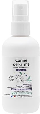 Corine de Farme Brume Relaxante Bébé Tilleul 100ml | Parfum Apaisant - Tilleul - Testée Pédiatriquement - Tous Types De Peau