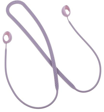 jojofuny Lanière À Écouteurs Anti-Perte Souple Et Légère Cordon Tour De Cou Portable pour Casque Audio Accessoire Pratique 15.16X1.46X0.16In