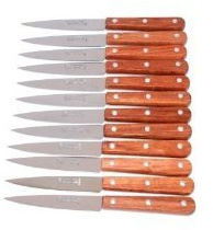 HCIA 12 Couteaux DE Cuisine Lame 10,5 CM Office DE THIERS « LA Fourmi »