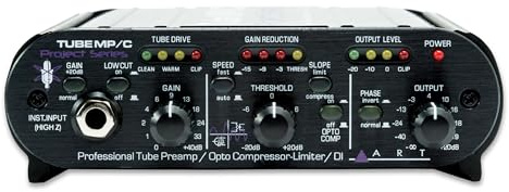 ART Tube MP/C Preamp Compressor/Liwither/DI - Studio Preamp