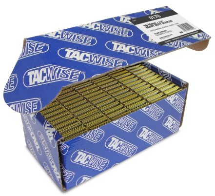 Tacwise 0176 Typ 14/45 mm Rahmenklammern, Schmale Krone, 10.000 Stück | Verzinkte, Professionelle