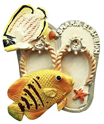 wedaredai Sharm EL Sheikh Ägypten 3D Kühlschrankmagnet Tourist Souvenir Reise Aufkleber, Ägypten Kühlschrank Magnet, Haus und Küche Dekoration Kollektion von China