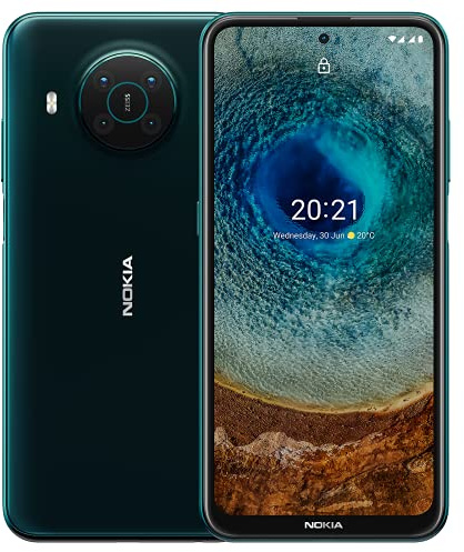 Nokia X10 16.9 cm (6.67) Dual SIM Android 11 5G USB Type-C 4 GB 128 GB 4470 mAh Green