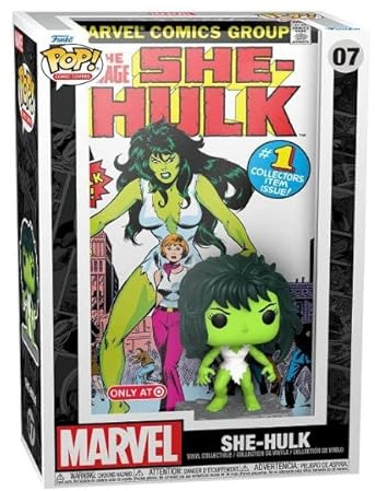 Funko Pop! Cover Art Marvel Collection Collectible Vinyl Figure Comic Covers (She Hulk)