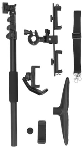Trépied de Perche à Selfie pour téléphone, réglable à 360 °, 3 Sections, Pliable, Extensible, léger, Universel, Compact pour la Photographie en Studio en extérieur