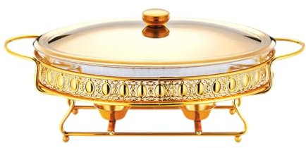 Qianly Elegant Chafing Dish Set for Buffet Catering Events, 3L