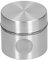 Mini tarros de almacenamiento de té Botes portátiles de almacenamiento en polvo de café de acero inoxidable Tarro de condimentos de cocina para cocina (Plata)