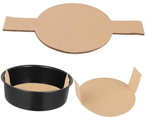 Cabilock 100sheets Cute Baking Pan Liners Parchment Cake Liners for Baking Non Stick Loaf Pan Parchment