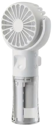 drburpily Mini aire acondicionado portátil con potente humidificador de viento que hidrata la piel seca ABS, adecuado para el hogar, la oficina y el dormitorio.
