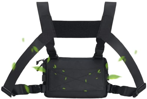 Mwqpgyh Chaleco De Caza, Chaleco Ajustable Impermeable para Pesca con Mosca, Equipo Personal para Deporte Ciclismo Senderismo Trabajo y Camping
