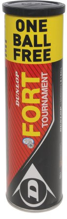 Dunlop Tennisbälle Fort Tournament 3 + 1, Gelb, One Size, 000035065