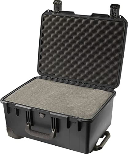 PELI Storm IM2620 Ultra Robuster Reisekoffer für Outdoorequipment, Wasser- und Staubdicht, 46L Volumen, Schaumstoffeinlage (Anpassbar), Schwarz