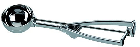 Cuillère portionneuse professionnelle à pince type CR. Cuillère à glace ronde. Diamètre 47 mm.