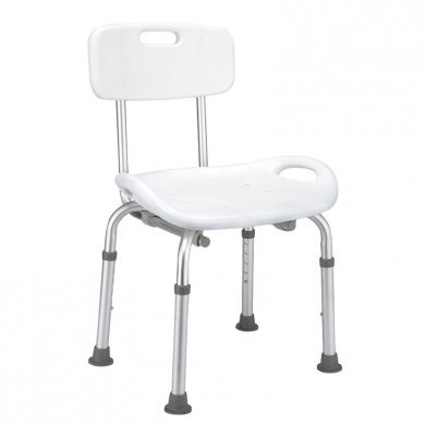 Sedia da bagno Intermed per doccia vasca con schienale sedile plus portata 135 kg