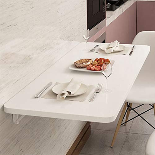 Wandtisch klappbar Klapptisch Wand Küche Wandklapptisch Holz Esstisch Küchentisch Schreibtisch Computertisch 50KG belastbar
