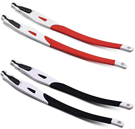 SOODASE Rot/Schwarz Gummi Ersatz weißer Rahmen Für Oakley Crosslink Brillengestell