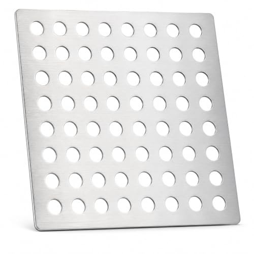 Citystores® Drain Guard Drain Cover Leaf gutter guards for leaves Stainless Steel 6x6 (1)