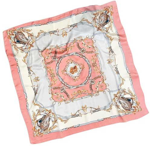 FAIRYGATE Seidentuch Damen Seidentuch Seide Leicht Seidenschal Bandana Halstuch Kopftuch Elegante Schal Tuch Geschenk für Frauen DA21