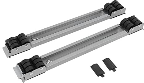 Rodillo Móvil para Muebles, Soporte Móvil para Lavadora Extensible de Servicio Pesado, Soporte de Carga de 300 Kg, Deslizador de Electrodomésticos con Base de Ruedas Universales para Lavadora Y Refrig