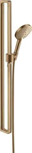 hansgrohe Axor Citterio E Brauseset mit Raindance Select S 120 3jet Handbrause, Farbe: Brushed Bronze