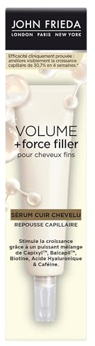 John Frieda Volume+ Force Filler Sérum Cuir Chevelu Repousse Capillaire 50ml