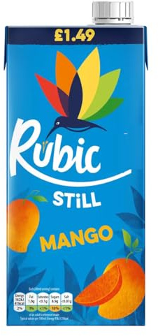 Rubicoon Still Mango Juice, 12 x 1L | NAEM