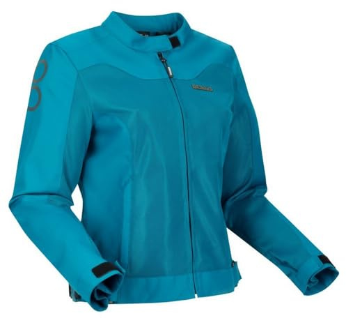 BERING Alias Mesh Damen Motorrad Textiljacke, blau, 42