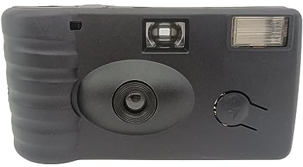 35 mm filmkamera med engångskameror, perfekt för resor och evenemang med 17 ark med film, engångskamera, tidsanvändning