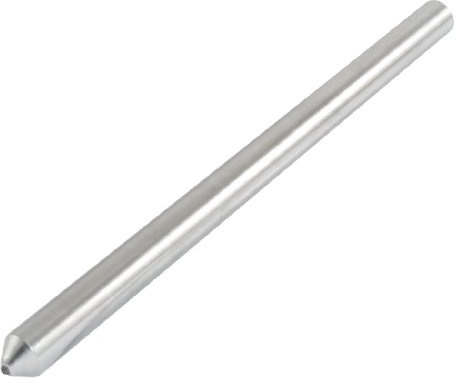 sourcing map a12112200ux0219 3/8-Zoll x 6-Zoll Schleifscheibe silberfarbig | Mit konischer Spitze Diamant-Dresser-Werkzeug