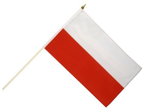 Digni® Drapeau Pologne sur hampe
