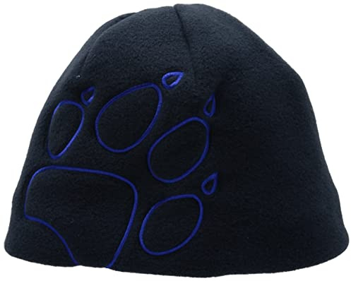 Jack Wolfskin Unisex Kinder FRONT PAW BEANIE KIDS, night blue, M EU