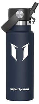 Sparrow Botella Agua Acero Inoxidable 350ml FlipFlow Botella Termica Niños