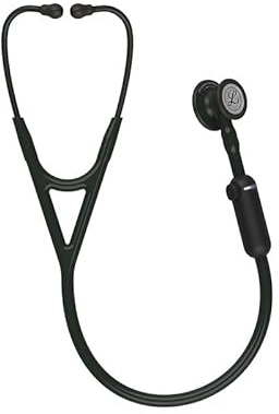 3M Littmann CORE Digital Stethoskop mit Gratis Gravur und Penlight (Black Edition)