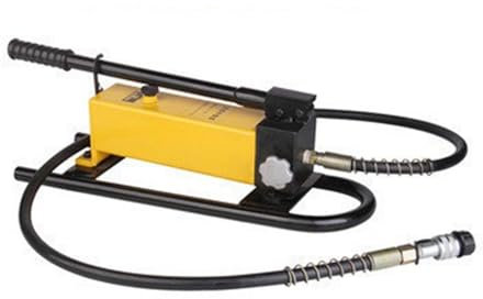SENMIAO Pompe hydraulique à main, pompe hydraulique haute pression, pompe à huile manuelle CP-180/CP-390/CP-700 (Color : CP-700D)