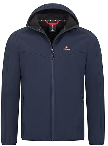 Höhenhorn Alpberg Veste légère en softshell pour homme, Veste de loisirs en plein air, Veste de transition, 3XL