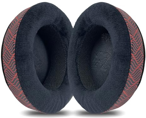 Nullmini Replacement Earpads for HyperX Cloud I 2 3 Core Alpha Flight Stinger Mix Slive Headphones Cooling Gel Earmuff Headset Sleeve Ear Cushion Pads Cover (Velvet)