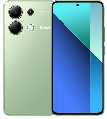 Xiaomi Redmi Note 13 8GB + 512GB Global Edition Smartphone 6.67 pollici AMOLED Schermo 120Hz Tre Fotocamera Snapdragon 685 108 MP 5000 mAh Batteria 33W Ricarica Rapida Verde